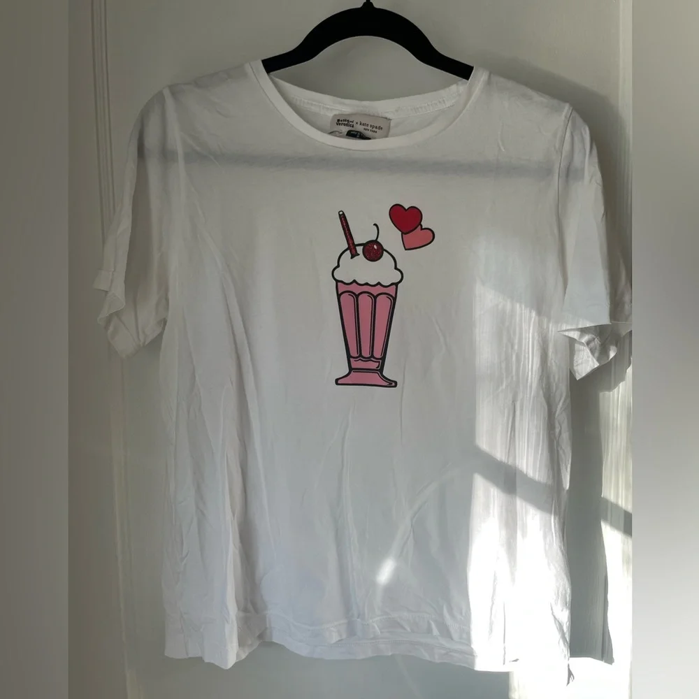 Kate Spade Betty & Veronica collection sundae tee size medium - Picture 1 of 2